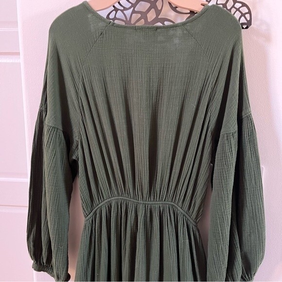 Suunday The Sara Midi Dress in Kombua Green XL - Picture 15 of 15